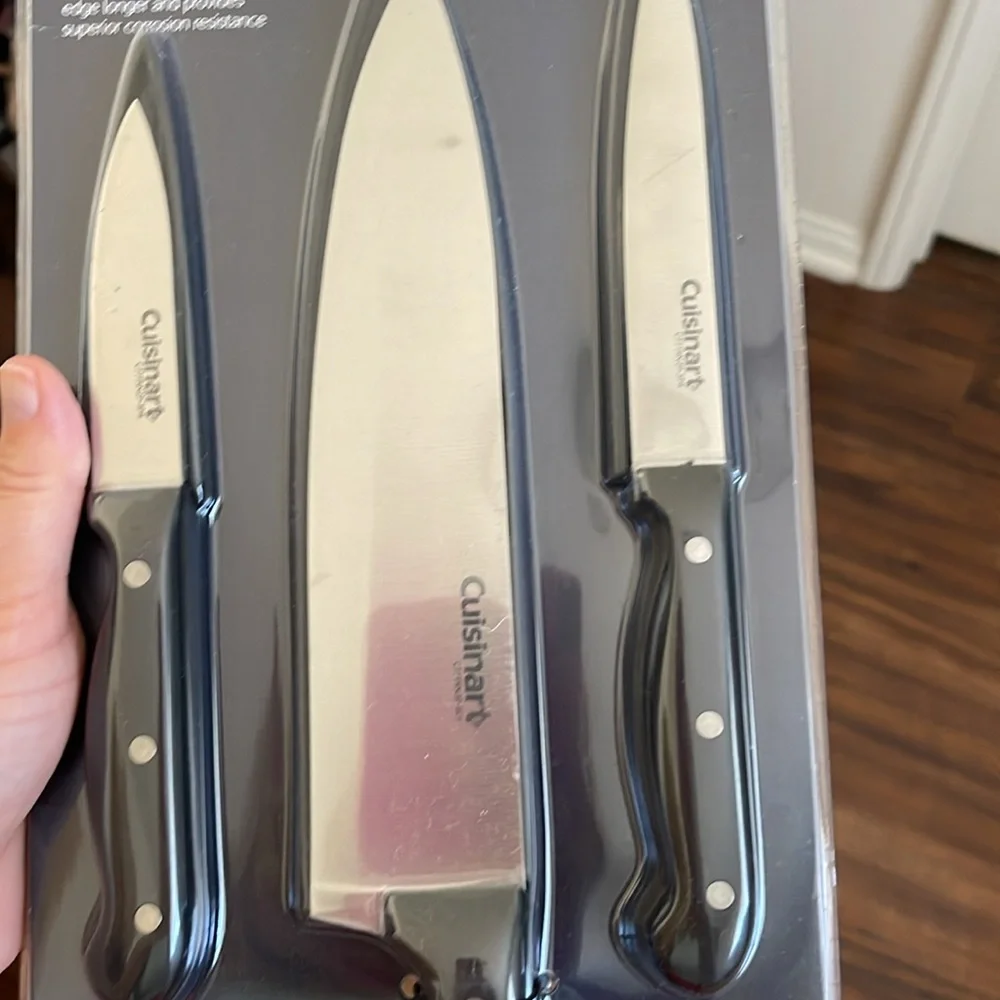New Cuisinart Classic NITROGEN INFUSED Stainless steel Knife Set
